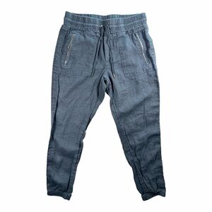 Athleta Linen Women’s Black Jogger Pants